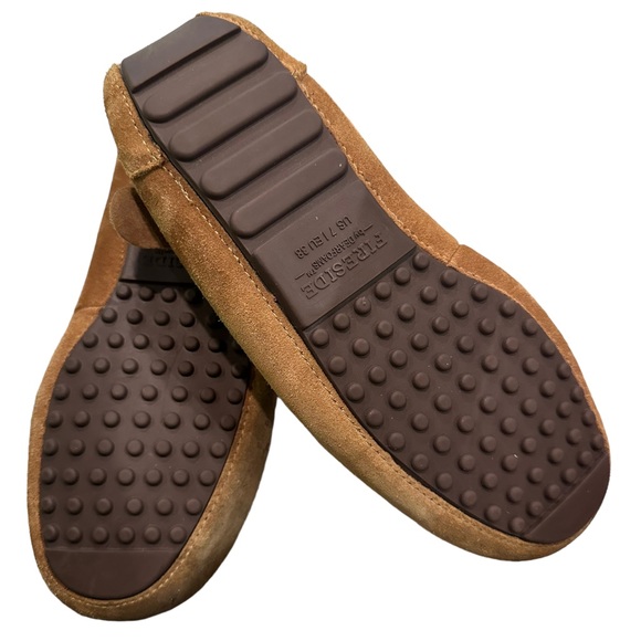 Fireside By Dearfoams Women's Mel Genuine Shearling Moccasin Slipper - Sz 7 - Picture 6 of 8